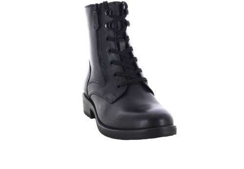 s.Oliver lace boot Flat BLACK