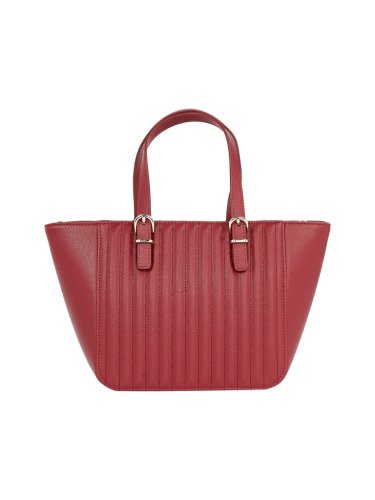 Tommy Hilfiger TH TIMELESS SMALL TOTE QUILTED Rouge