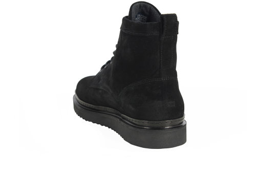 Tommy Hilfiger HILFIGER CLEATED SUEDE BOOT Black