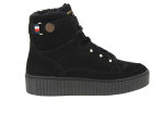 Tommy Hilfiger WARMLINED LACE UP BOOT Black