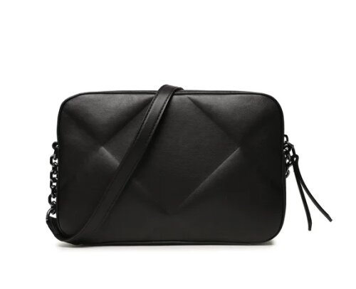 Calvin Klein RE-LOCK QUILT CAMERA BAG Ck Black