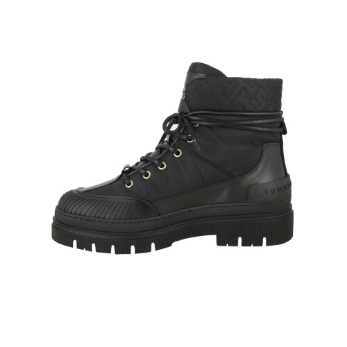 Tommy Hilfiger TH MONOGRAM OUTDOOR BOOT Black