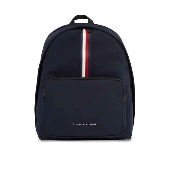 Tommy Hilfiger TH SKYLINE STRIPE BACKPACK Space Blue