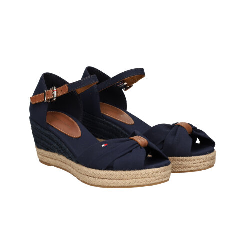 TOMMY HILFIGER BASIC OPEN TOE MID WEDGE