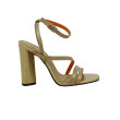 TOMMY HILFIGER TH GOLD BLOCK HIGH HEEL