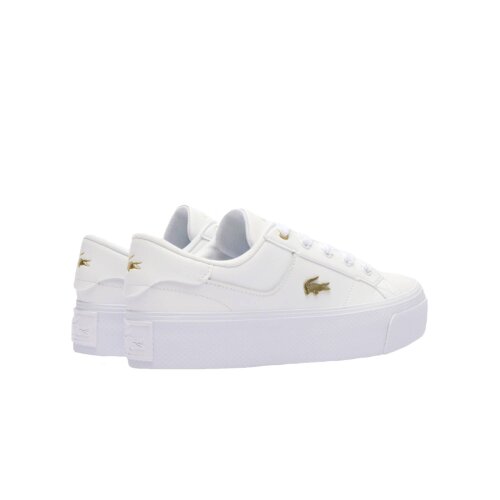 LACOSTE ZIANE PLATFORM 124 2 CFA WHT/G