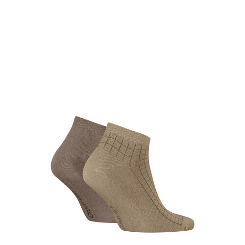 CK MEN SNEAKER 2P SQUARES, ONE SIZE