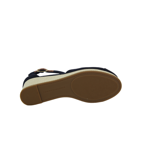 TH Sandals FLAG CLOSED TOE MID WEDGE ESPAD
