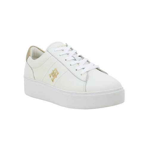 TH Sneakers PLATFORM COURT SNEAKER METALLICS