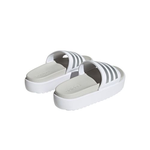 adidas adilette platform White