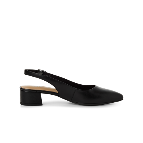 Tamaris cipela na otvorenu petu BLACK LEATHER