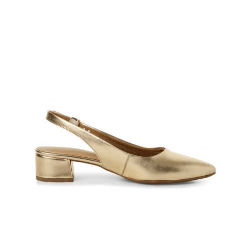 Tamaris cipela na otvorenu petu LIGHT GOLD MET