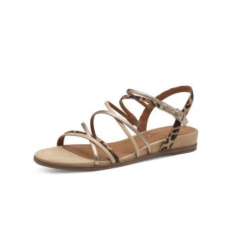 Tamaris sandala TAN COMB 28103-42-445