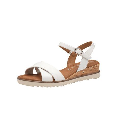 Tamaris sandala WHITE 28106-42-100