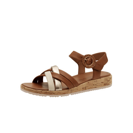 Tamaris sandala COGNAC COMB 28129-44-392