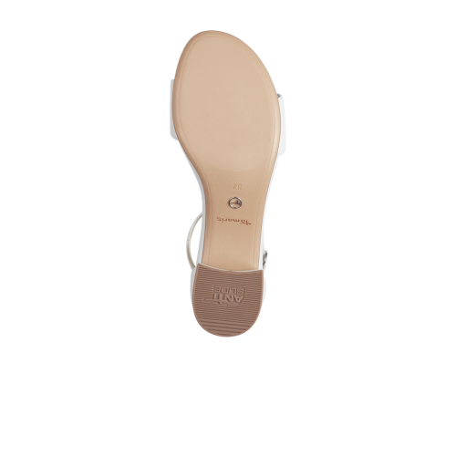 Tamaris sandala WHITE MATT
