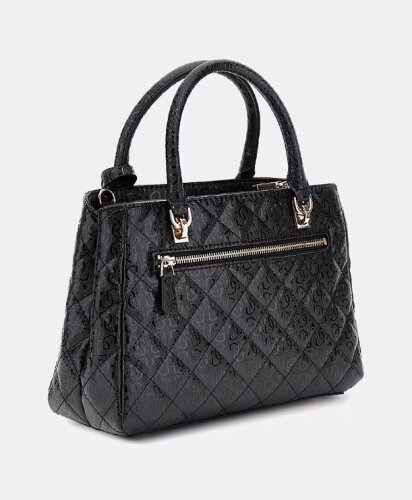 Guess BESSEY LUXURY SATCHEL BLA