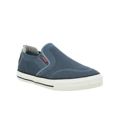 Mustang mokasine grau/blau