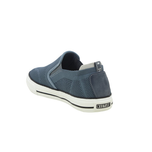 Mustang mokasine grau/blau