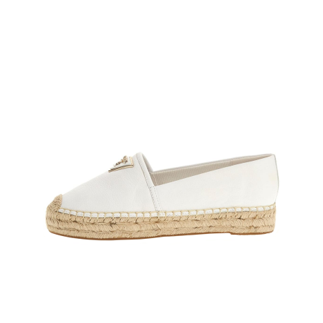Guess espadrile JOLANDY white FLJLNDLEA14-WHITE