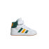 adidas GRAND COURT MID K  FTWWHT/CGREEN/COGOLD