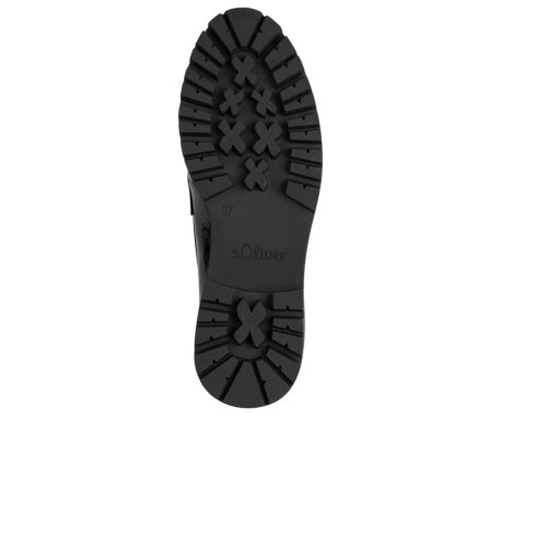 s.Oliver mokasina BLACK PATENT
