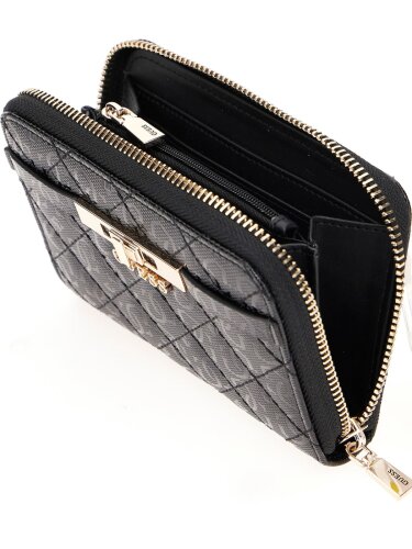 Guess IDRA SLG MEDIUM ZIP AROUND BLA