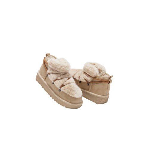 D.Franklin Nordic Trk Fur Low Beige Kids