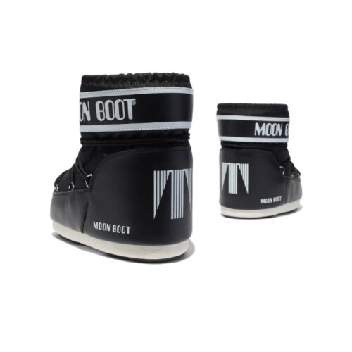 Moon Boot Icon Low Nylon Black