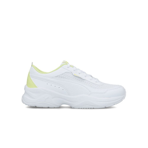 Cilia Mode Mesh Puma White-Sunny Lime