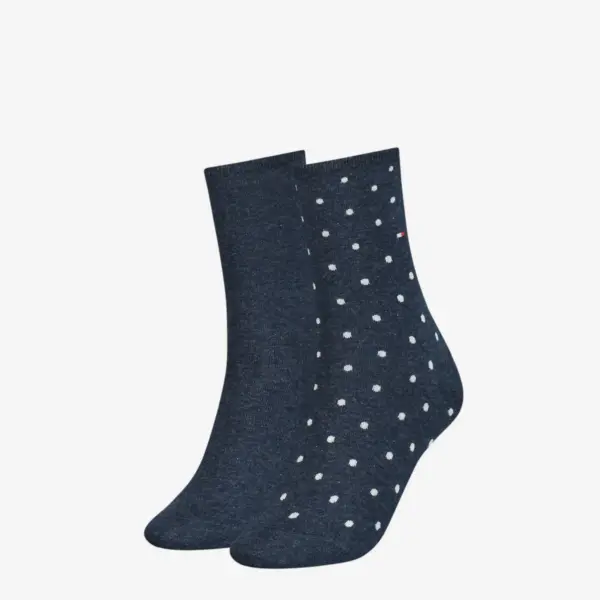 100001493-004 Tommy Hilfiger ženske čarape Women Sock Dot 2P blue