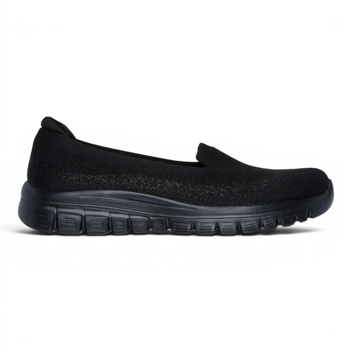 100697-BBK Crne ženske slip-on cipele Graceful View Find – Skechers
