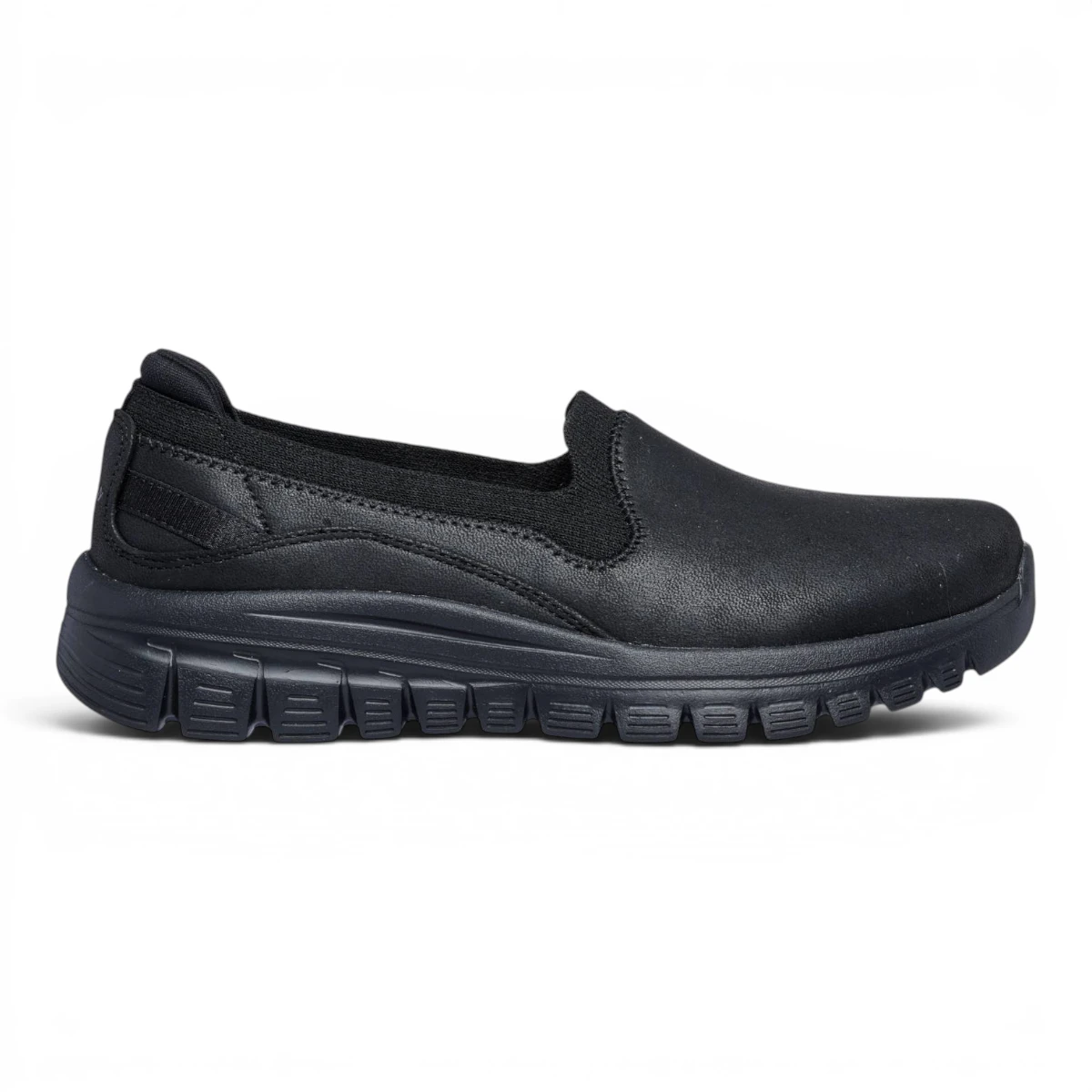 100703-BBK Ženske slip-on Skechers Graceful Leaning In crne