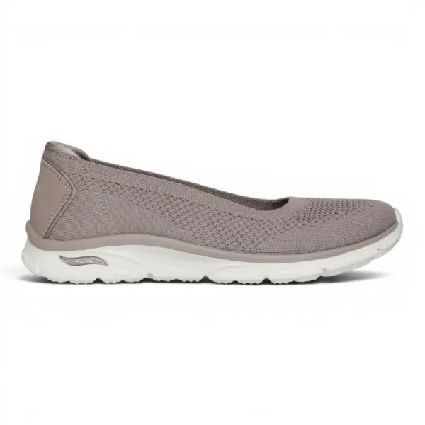Ženske slip-on Arch Fit Sunny Zen Taupe Skechers