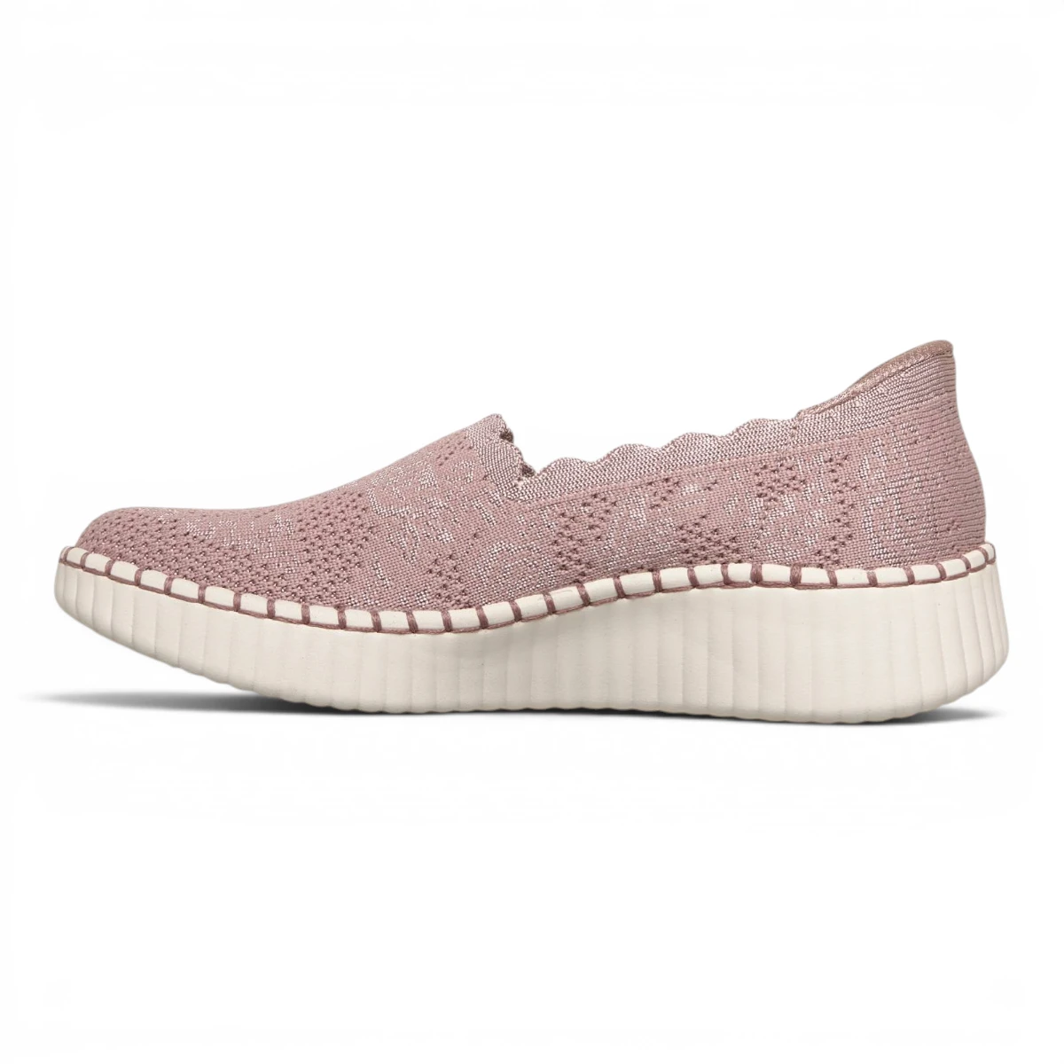 100904-MVE Ženske slip-on Wilshire Blvd True Charm roza Skechers