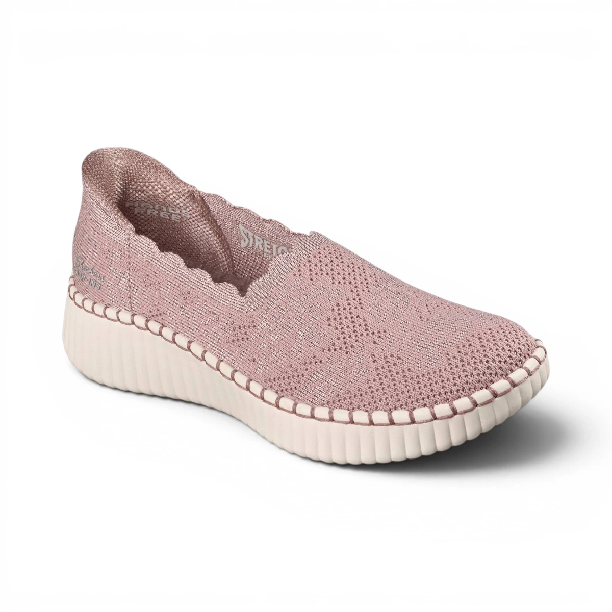 100904-MVE Ženske slip-on Wilshire Blvd True Charm roza Skechers