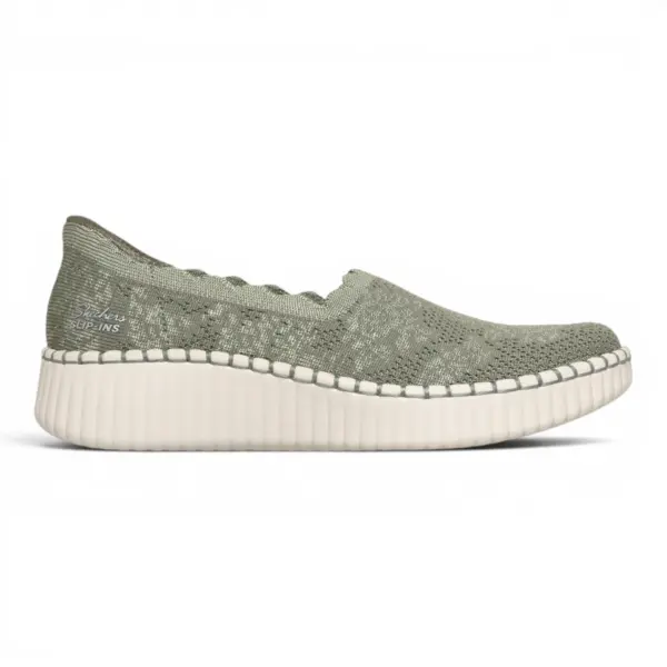 Ženske slip-on Wilshire True Charm zelene Skechers