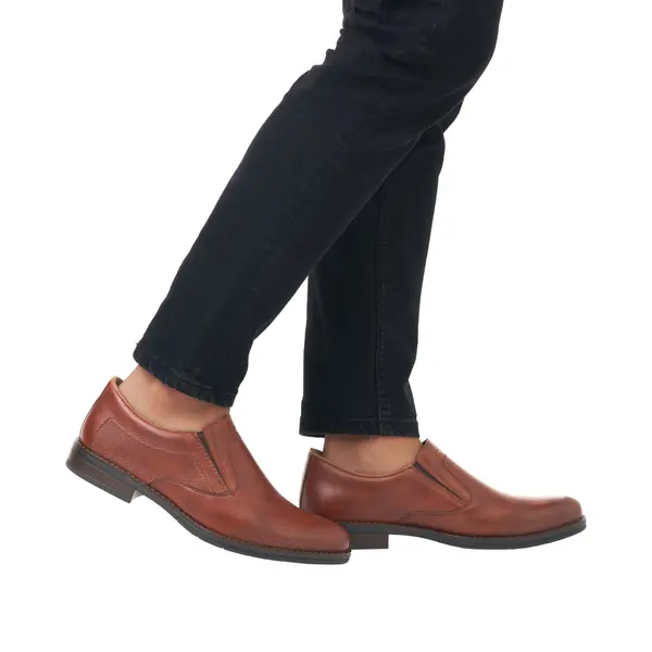 10350-24 Muške Smeđe Casual Mokasine- Rieker