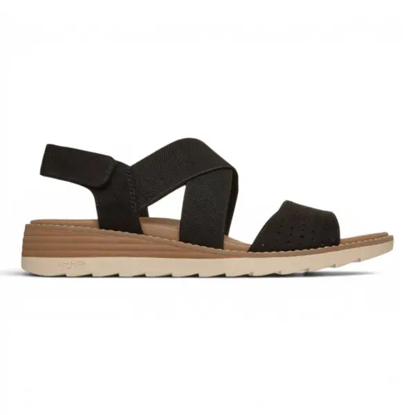 Ženske sandale Arch Fit Oasis B Perf crne Skechers