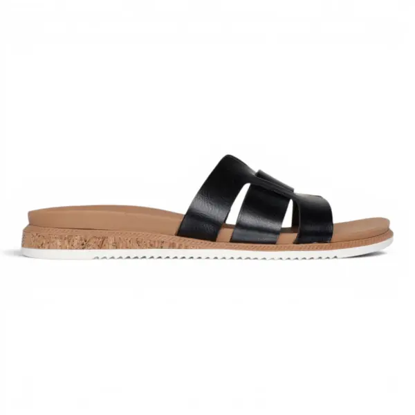 Ženske natikače Desert Kiss Low Peak Look crne Skechers