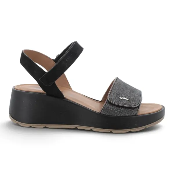 Crne ženske sandale Nero – Igi&Co