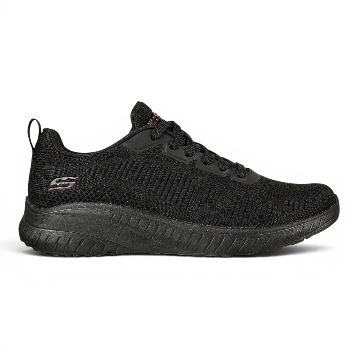 117209-BBK Ženske tenisice BOBS Squad Chaos crne Skechers