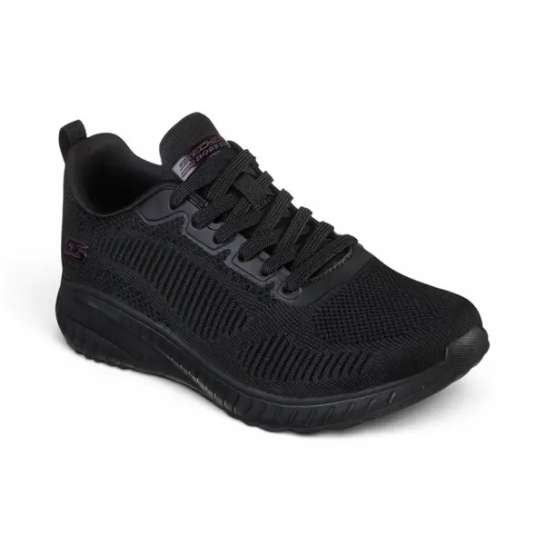 117209-BBK Ženske tenisice BOBS Squad Chaos crne Skechers