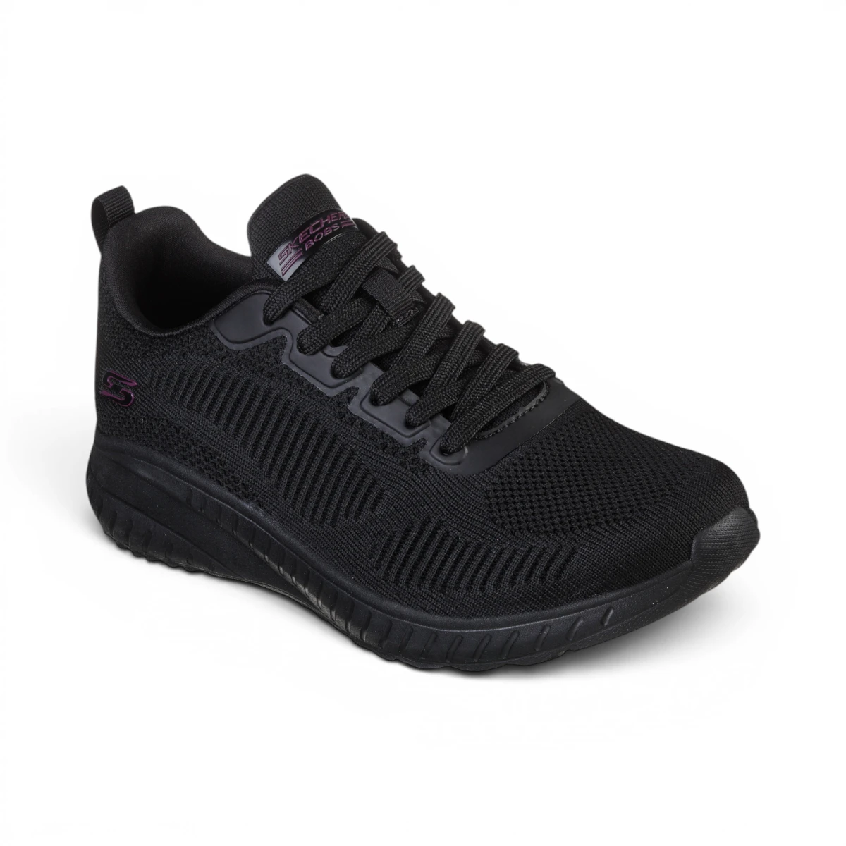 117209-BBK Ženske tenisice BOBS Squad Chaos crne Skechers