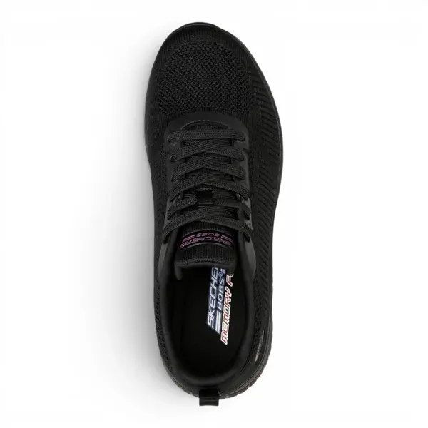 117209-BBK Ženske tenisice BOBS Squad Chaos crne Skechers