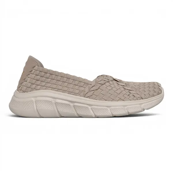 117323-TPE Ženske slip-on BOBS B Flex Flex taupe Skechers