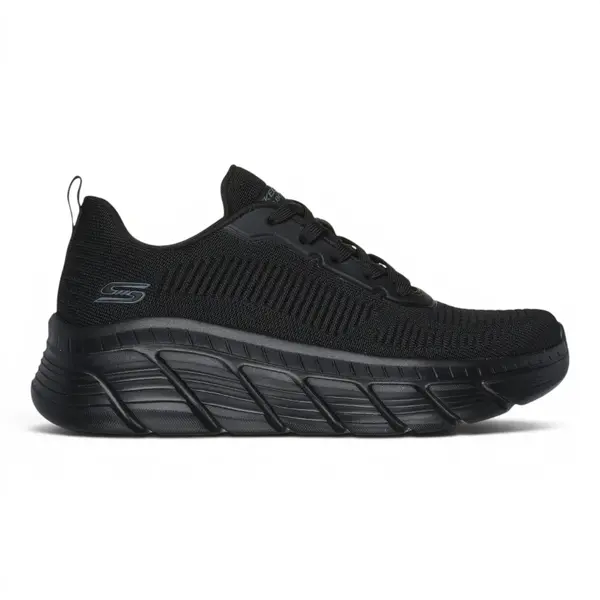 117385-BBK Ženske tenisice BOBS B Flex Hi Flying crne Skechers