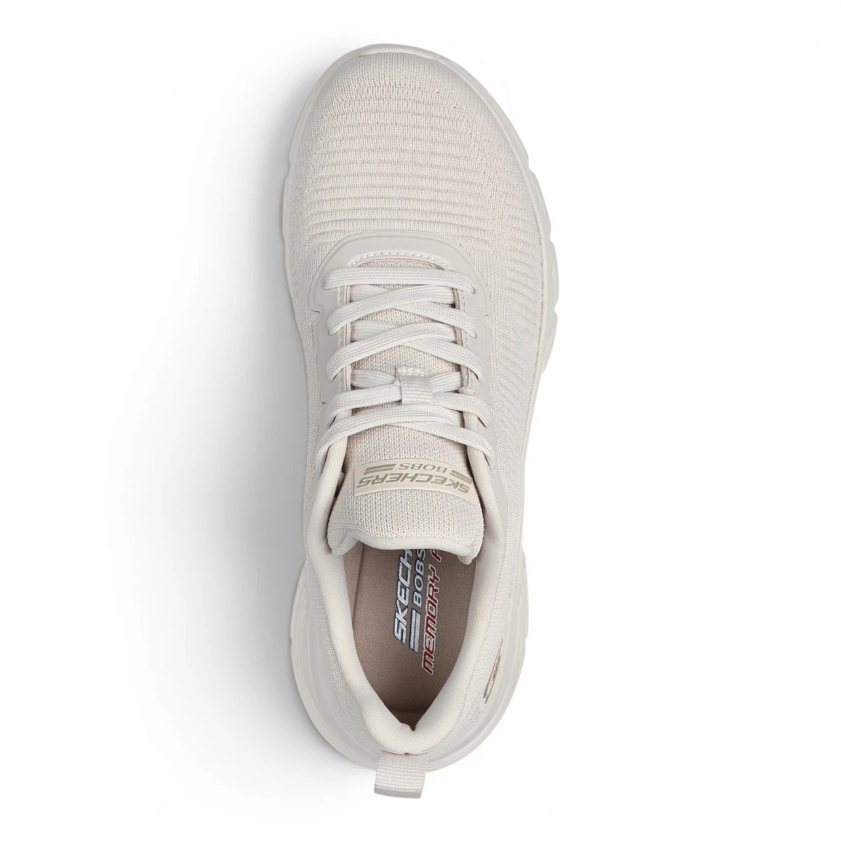 117385-OFWT Ženske tenisice BOBS B Flex Hi Flying bež Skechers