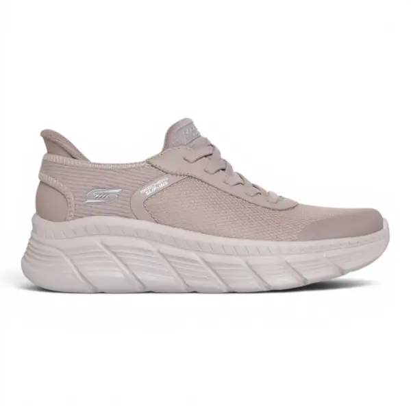 Ženske tenisice BOBS B Flex Hi Linear Force taupe Skechers