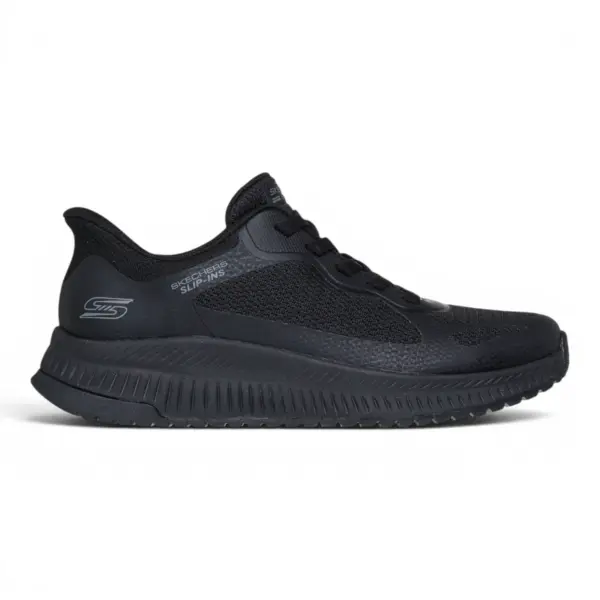 Ženske tenisice BOBS Squad 4 Staple Look black Skechers